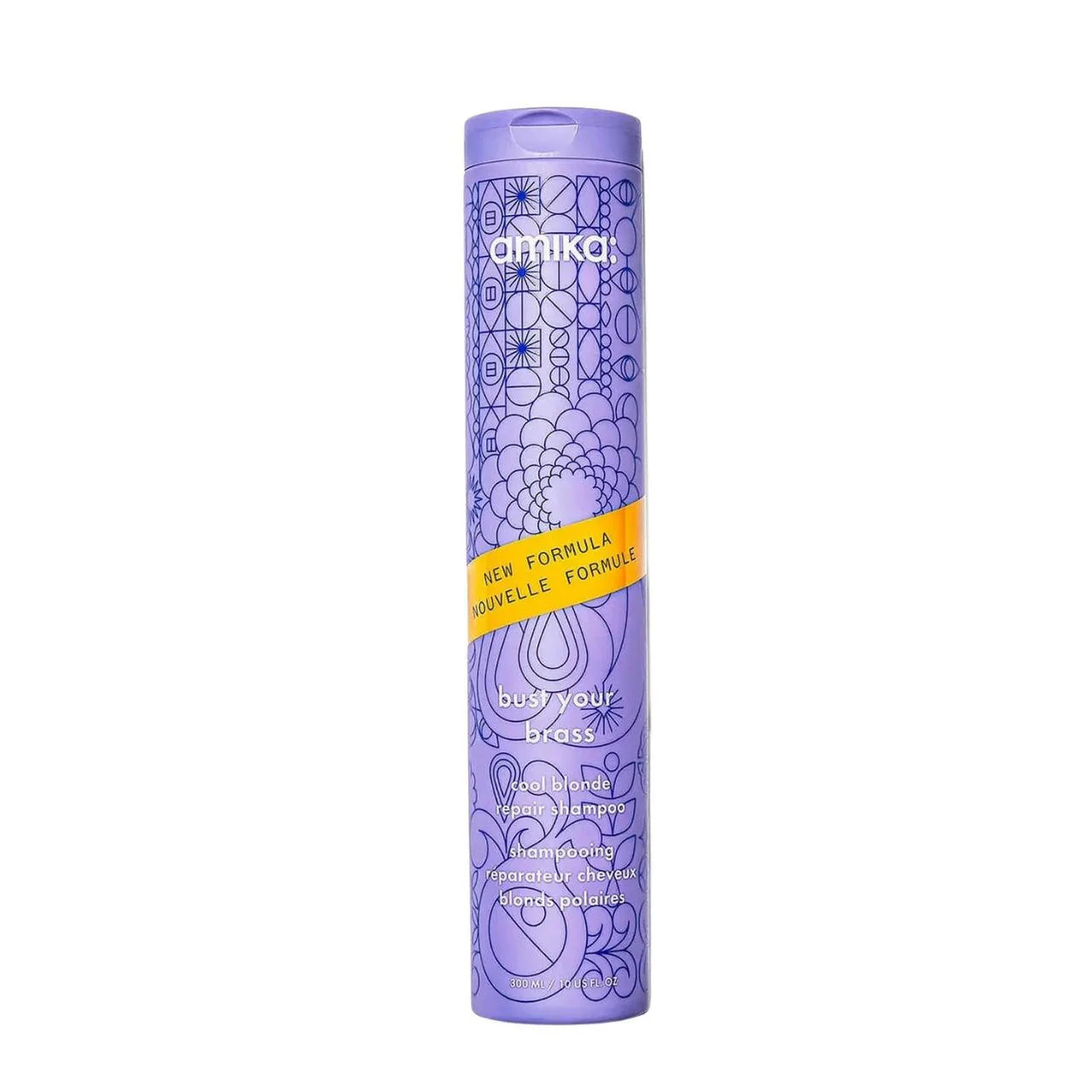 Amika Bust Your Brass Cool Blonde Repair Shampoo 275ml - Studio 3 Twenty One LLC