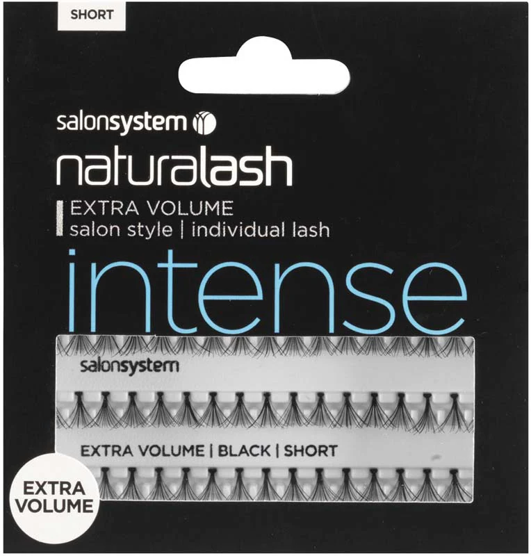 Salon System Individual Flare Lashes Extra Volume, Black Short - Studio 3 Twenty One LLC