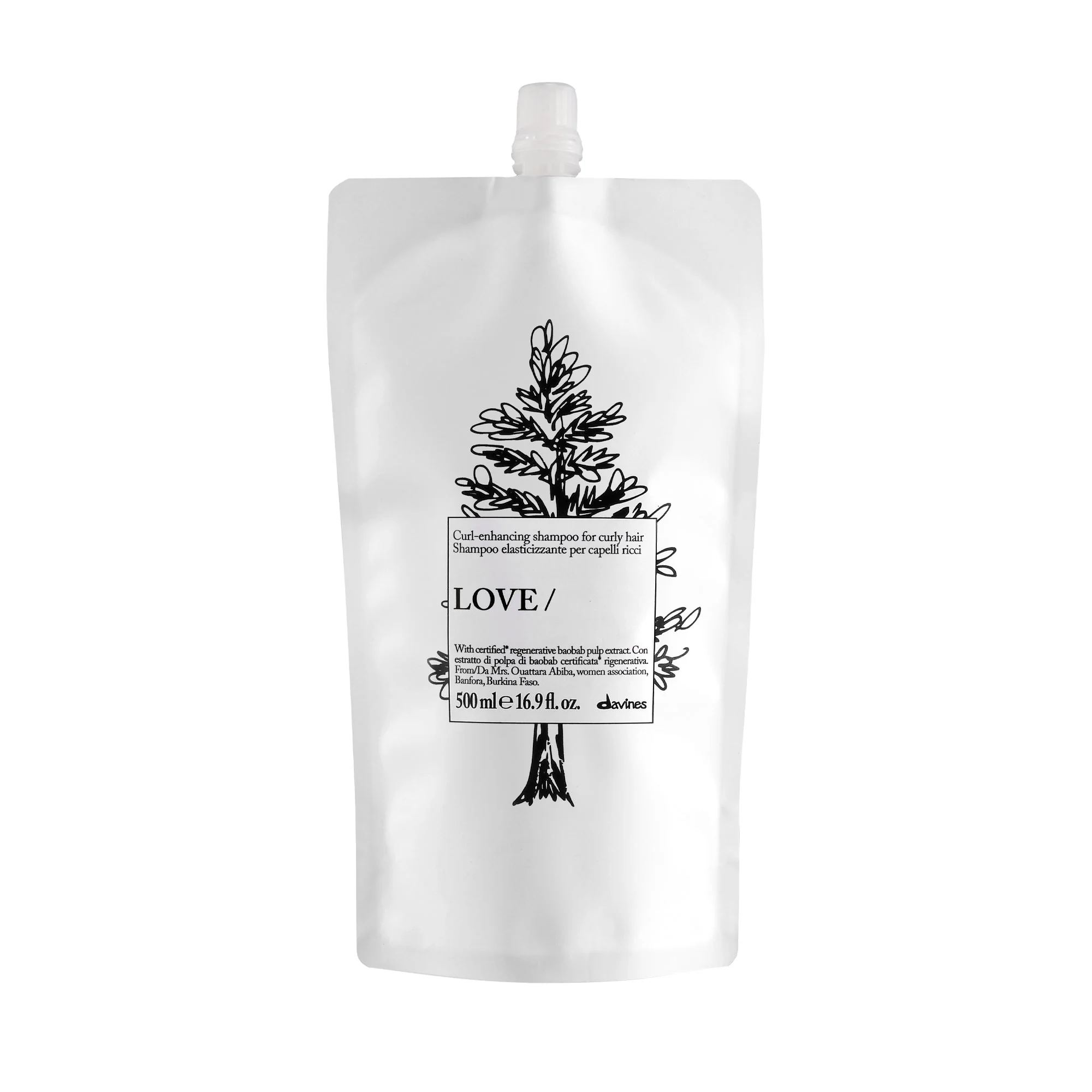 Davines LOVE Curl Shampoo Refill 500ml - Studio 3 Twenty One LLC