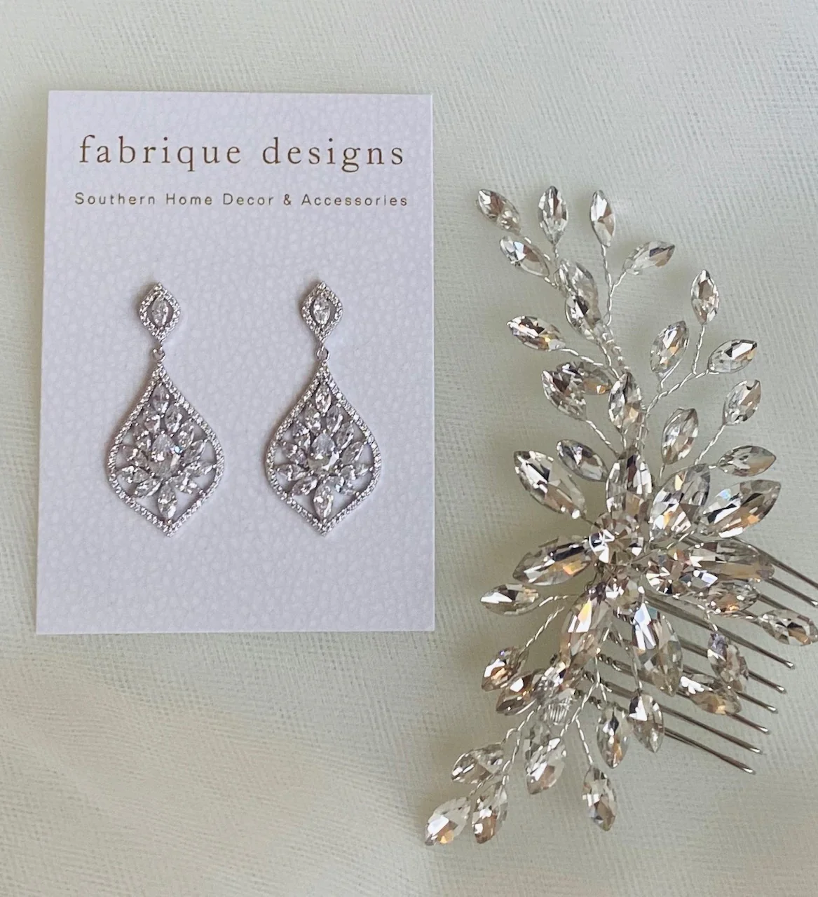 Juliette Bridal Earrings - Studio 3 Twenty One LLC