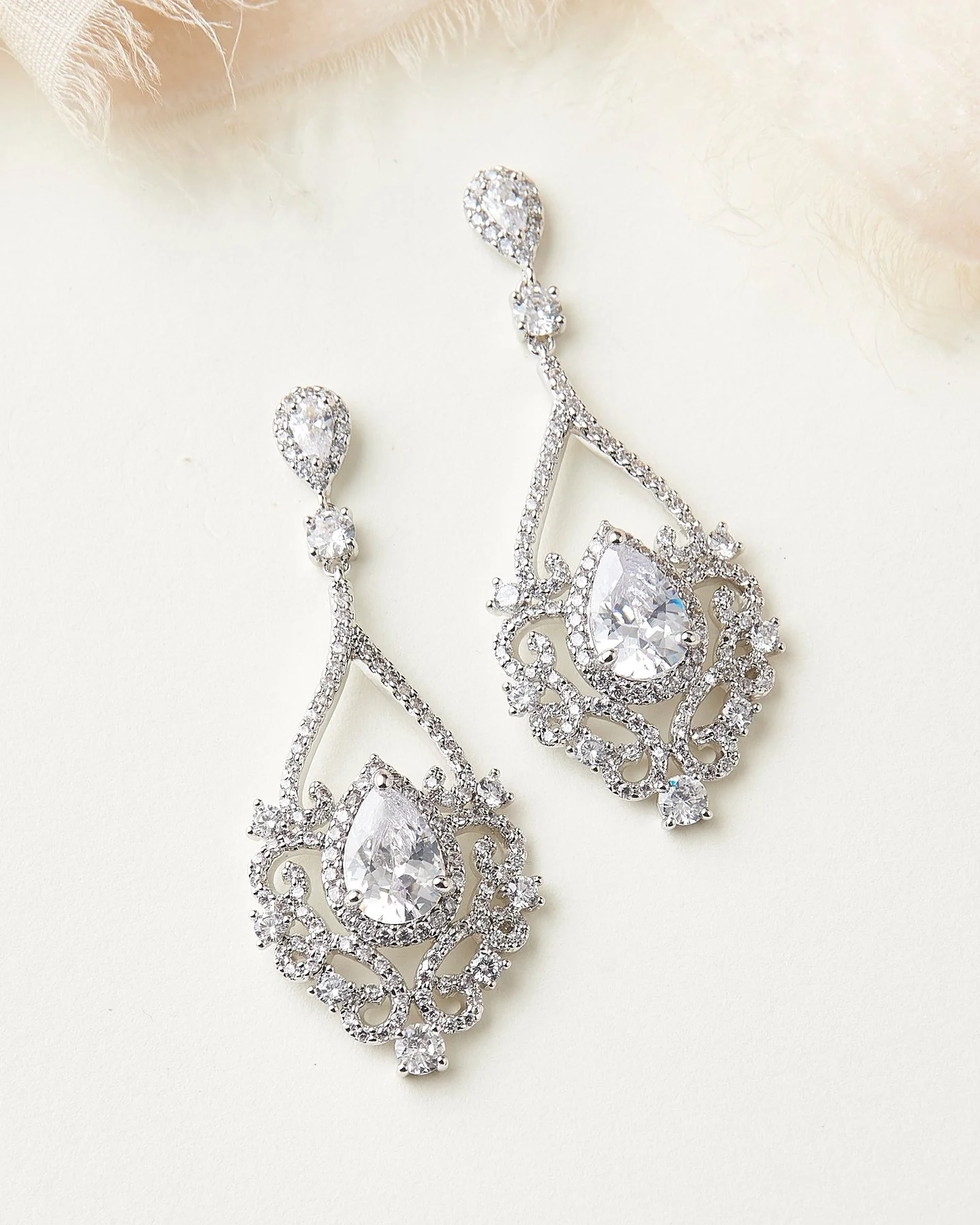 Amelie Bridal Earrings - Studio 3 Twenty One LLC