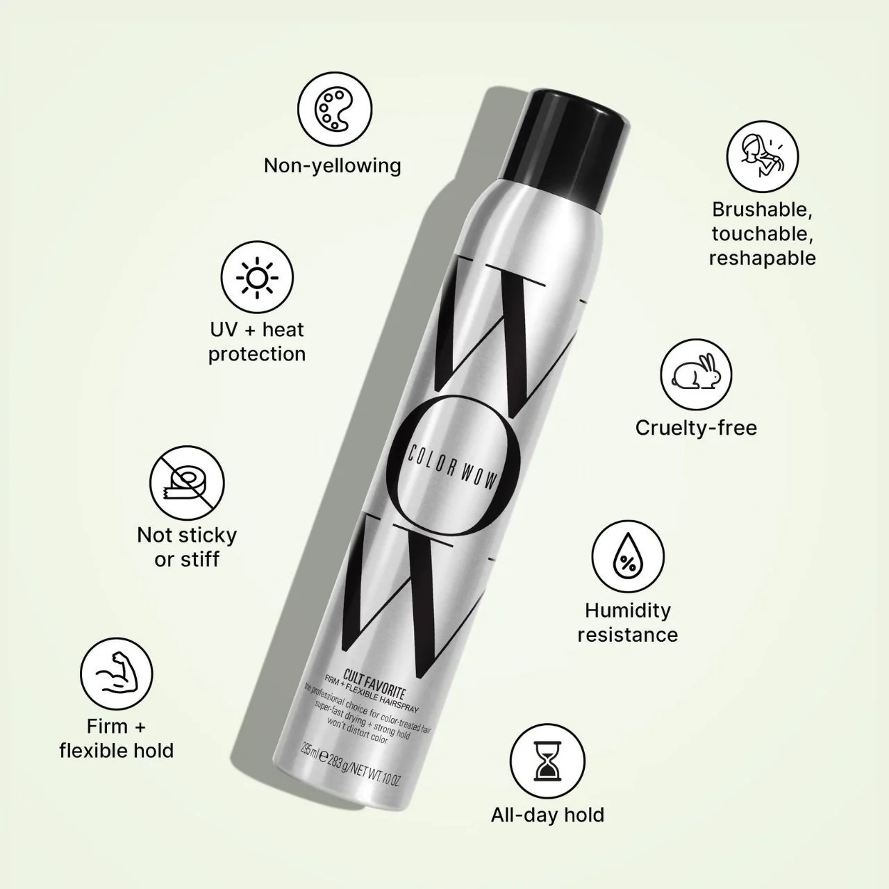 Color Wow Cult Favorite Firm + Flexible Hairspray 295ml - Studio 3 Twenty One LLC