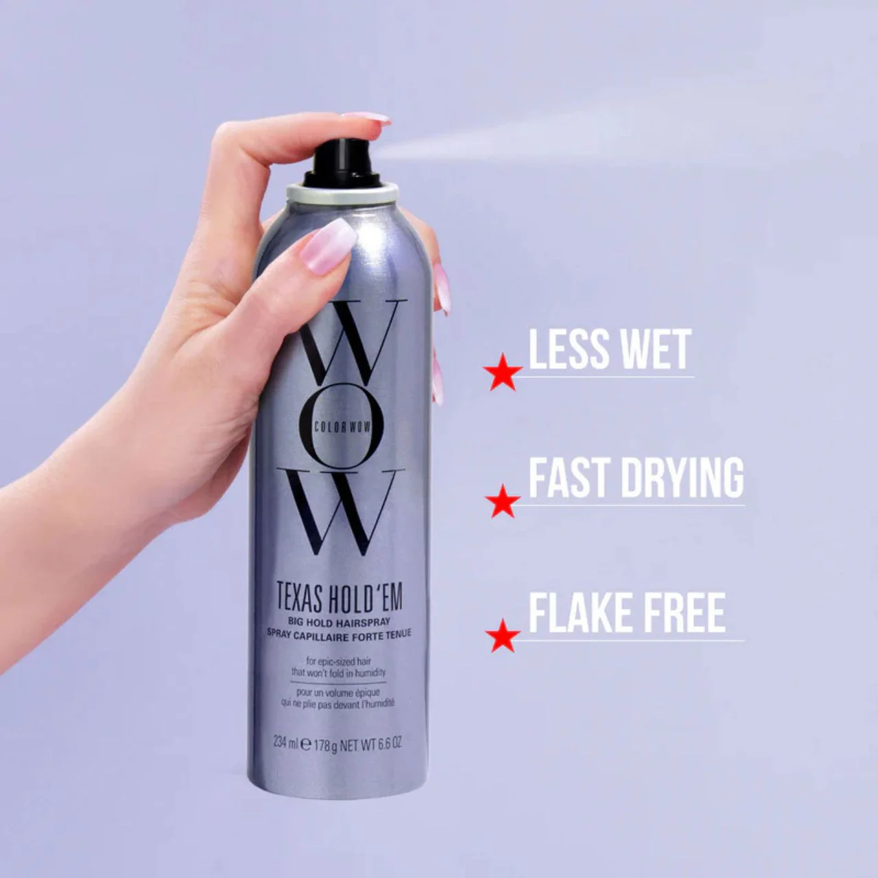 Color Wow Texas Hold 'Em Big Hold Hairspray 234ml - Studio 3 Twenty One LLC