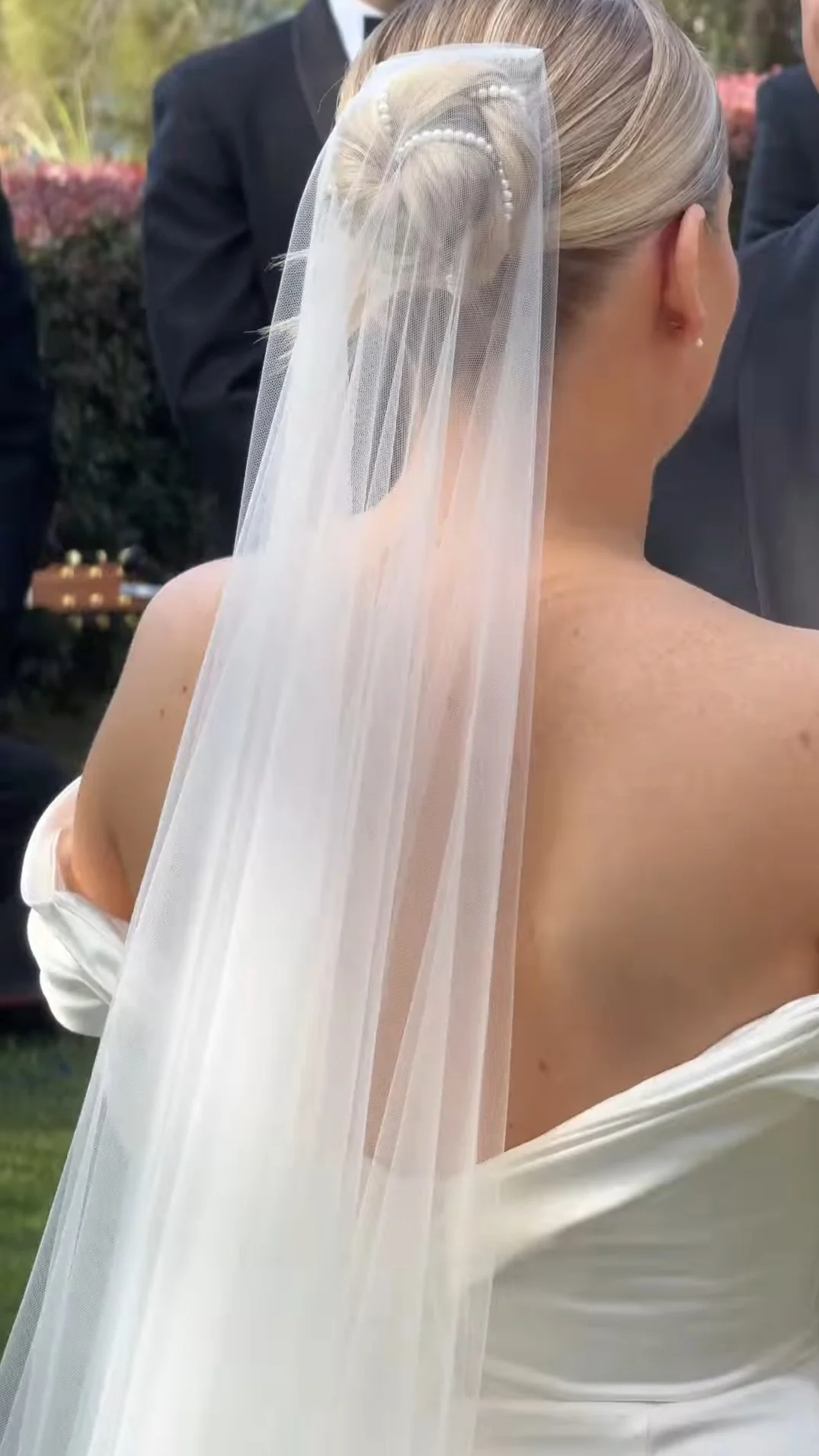 English Net Blusher Veil with long blusher - Studio 3 Twenty One LLC