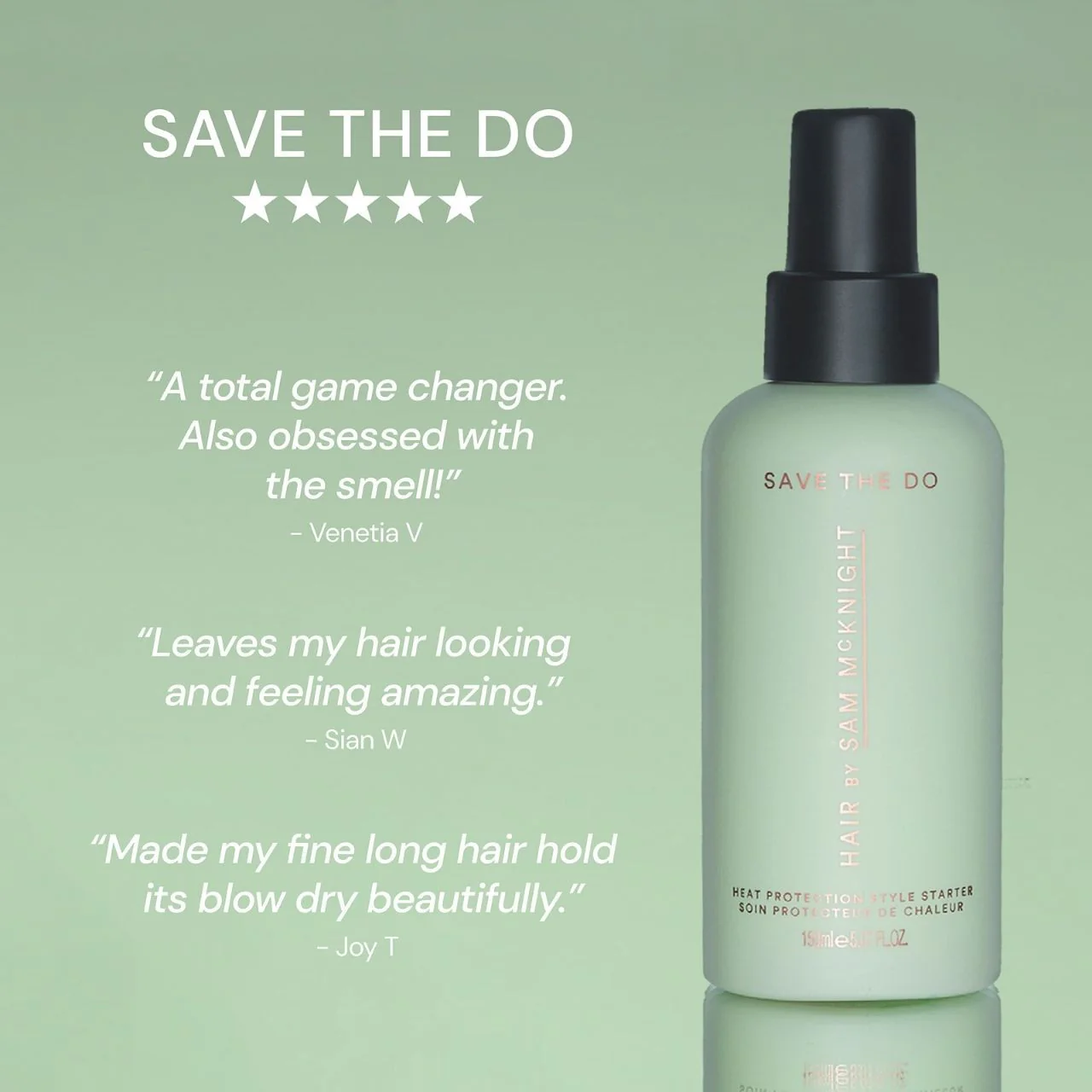 Hair By Sam McKnight Save the Do Heat Protection Spray 150ml - Studio 3 Twenty One LLC